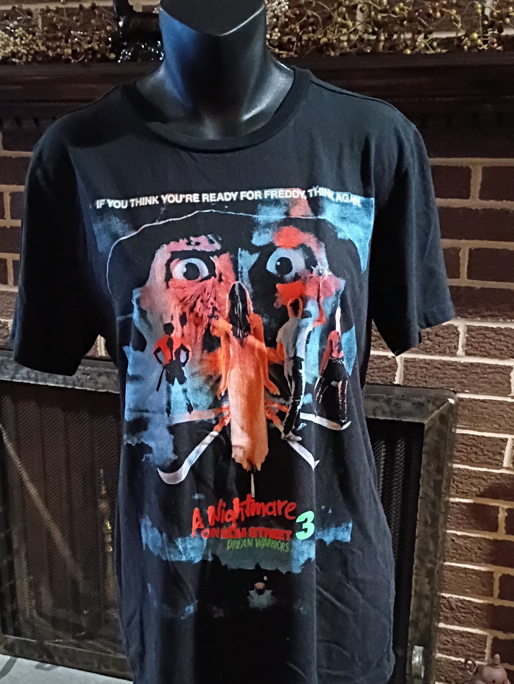 Black 'A Nightmare on Elm Street 3' Graphic Tee